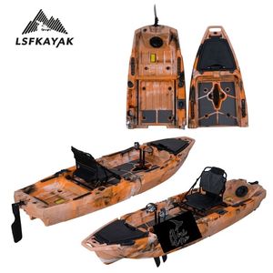 Kayak modulaire LSF 3m 1 personne avec pédales, <span class=keywords><strong>bateau</strong></span> de pêche pour la mer et les sports de plein air, en HDPE durable - Product Image 6