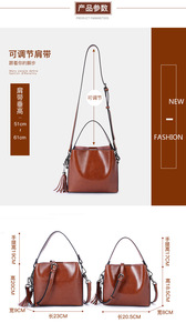 Bolsos de Diseñador de Lujo, Bolsos para Teléfono Móvil, Bolsos de Hombro para Mujer, Bolsos Bandolera de Cuero Genuino para Mujer - Product Image 2
