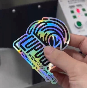 Services d'impression d'étiquettes de logo autocollant holograohic découpés à l'emporte-pièce - Product Image 1