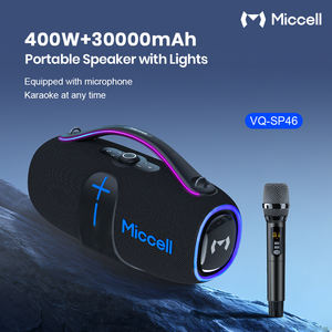 <span class=keywords><strong>ล</strong></span>ำโพงบลูทูธพกพา Miccell SP46 400W พร้อมพาวเวอร์แบงค์ 30000mAh สำหรับคาราโอเกะ กันน้ำระดับ IPX5 เสียงเบสหนัก เหมาะสำหรับใ<span class=keywords><strong>ช</strong></span>้งานก<span class=keywords><strong>ล</strong></span>างแจ้ง - Product Image 2