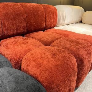 Sofá Modular de Compresión Chameleon Mario, Estilo Italiano Minimalista para Sala de Estar, Color Crema - Product Image 2