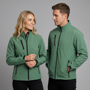 Veste Softshell à Capuche Unisexe Tendance Hiver Imperméable Respirante Séchage Rapide en Toile Enduite Style Urbain – Grande Vente - Product Image 3