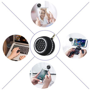 Portable Wireless <strong>Speaker</strong> Phone <strong>External</strong> <strong>Speaker</strong> Universal 3.5mm Jack Mini Sound Box for Smartphone Tablet Laptop <strong>MP3</strong> MP4 - Product Image 6