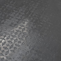 Baldosa Decorativa Negra Doha 60x60 cm 10 mm Texturizada Mate Rectificada para Suelos Interiores