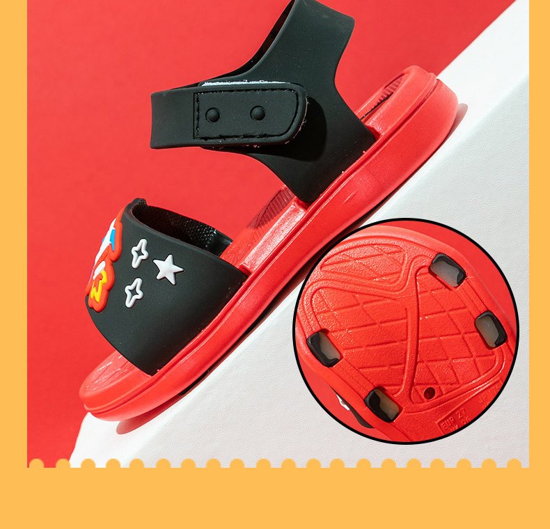 Children Cartoon Sandals Soft Bottom Boys Girls Beach Shoes Kids Slippers Shoes