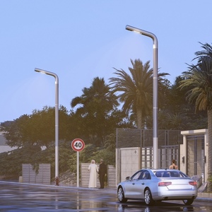 Sống động không thấm nước xâu chuỗi Công nghệ hình trụ panel năng lượng mặt trời 120 Wát năng lượng mặt trời đèn năng lượng mặt trời rạng rỡ cho thành phố thông minh - Product Image 1