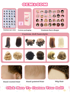 Lifereborn ตุ๊กตาทารกแรกเกิด <span class=keywords><strong>LOULOU</strong></span> ตุ๊กตารีบอร์นที่สมจริงซิลิโคนไวนิลนุ่มเล่นตุ๊กตาของเล่น - Product Image 6