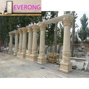 <span class=keywords><strong>Colonne</strong></span> <span class=keywords><strong>en</strong></span> marbre de style grec-romain moderne, <span class=keywords><strong>colonne</strong></span> <span class=keywords><strong>en</strong></span> pierre naturelle pour la décoration extérieure de la maison, de l'hôtel et des bâtiments - Product Image 2