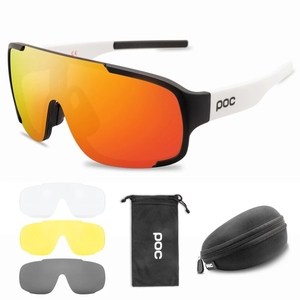 <span class=keywords><strong>POC</strong></span>-gafas de sol deportivas para hombre y mujer, conjunto de 4 <span class=keywords><strong>lentes</strong></span> para ciclismo de montaña - Product Image 5