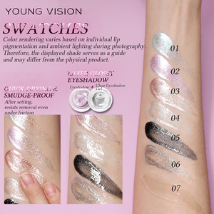 Sombra de Ojos Líquida con Brillo Young Vision 2g, Gel Brillante, 7 Colores, Maquillaje para Ojos - Product Image 4
