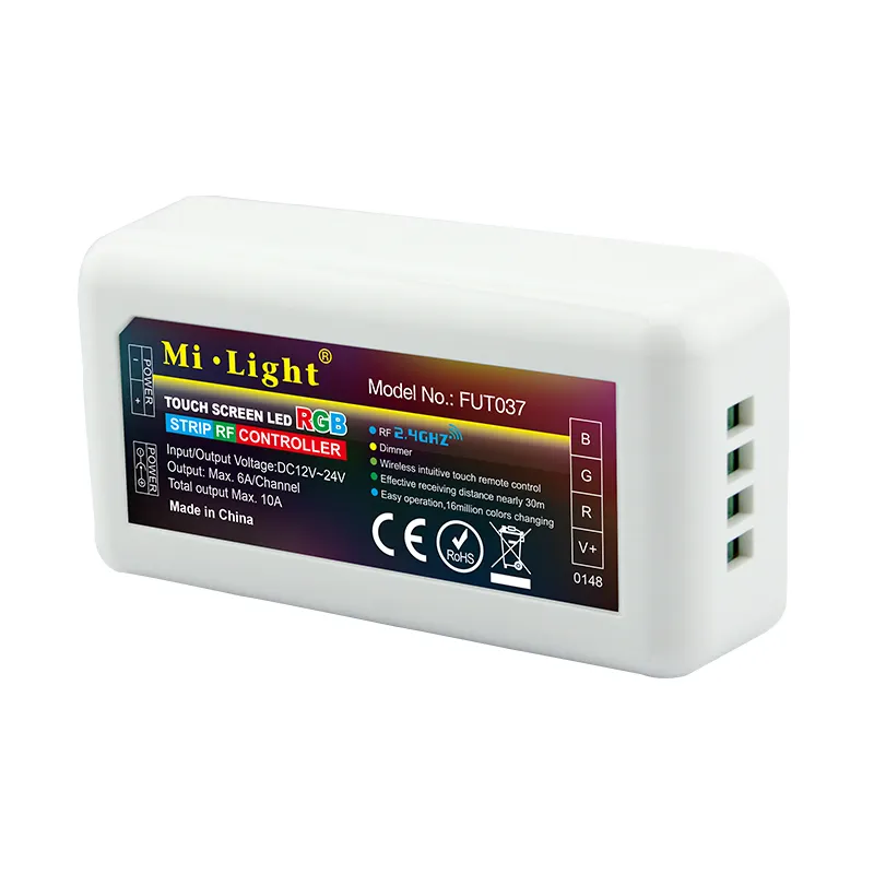 2.4g Wifi Led Rgb Controller for Led Tape Light 5050 RGB Led Strip Light High Quality Smart Led Controller CE FCC ROHS