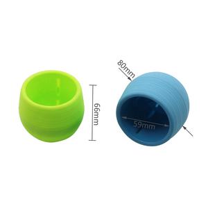 Pots de fleurs ronds en plastique, colorés, pour plantes, d'intérieur, <span class=keywords><strong>bureau</strong></span>, jardin, balcon, petits Pots - Product Image 2