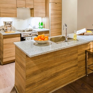 Encimera personalizada de cocina comercial, material de mármol cultivado - Product Image 1