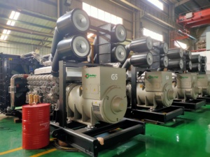 Mở khung 2000kva 2200kva Máy phát điện diesel alternator với ATS MTU 1600kw động cơ AC ba giai đoạn đầu ra - Product Image 3