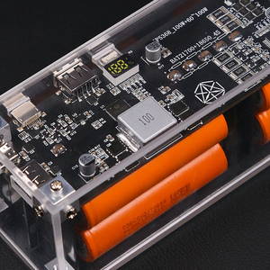 Sản Phẩm Mới 18650 21700 Hộp Pin Ngân Hàng Điện Cầm Tay Kit 100W Nhanh Chóng Sạc Phổ Ngân Hàng Điện Hộp - Product Image 5