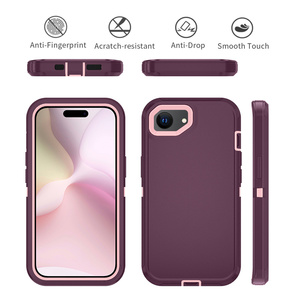 เคสกันกระแทก Defender สำหรับ <span class=keywords><strong>iPhone</strong></span> <span class=keywords><strong>SE</strong></span> 4 ป้องกัน 360 องศา สำหรับ <span class=keywords><strong>iPhone</strong></span> <span class=keywords><strong>SE</strong></span> 4 <span class=keywords><strong>2024</strong></span> - Product Image 2