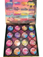 Vente en gros de pots en verre personnalisés de 16 oz, édition Wholemeltz Vice City, avec boîte de présentation