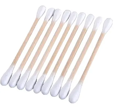 Swabs cotton Biodegradable Bamboo Cotton Swabs Pack of 500 Buds for Cleaning ear (500 Pack)