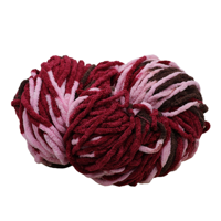 Hot Sale 100% Polyester Matte Chenille Wool Yarn Ball Hand Knitting Doll Pendant Crochet Yarn Threads Dyed Pattern
