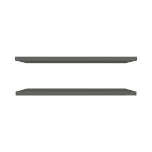 DB Grey Home Furniture Estantería flotante elegante - Product Image 3