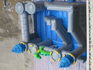 Castillo Inflable Ecológico con Tobogán para Alquiler Comercial en Fiestas, Material de PVC - Product Image 5