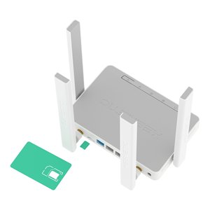 Módem Router RUNNER N300 4G Banda Única Blanco y Plateado KN 2212 01 EU - Product Image 2