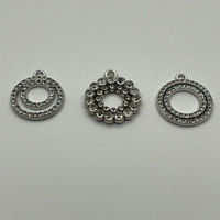 Clous de cravate en cristal multi-design argenté brillant, entretoises rondes creuses en strass pour embellissement de robes et tenues décontractées