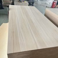 Panel de Madera Maciza de Paulownia con Borde Encolado UV, 1220x2440mm, 15mm 18mm, para Ataúdes y Féretros, en Oferta