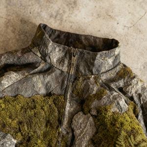 Vestes zippées en nylon et coton pour hommes, brodées, camouflage, coupe-vent, imperméables, à capuche, de haute qualité, sur mesure, grandes tailles - Product Image 3