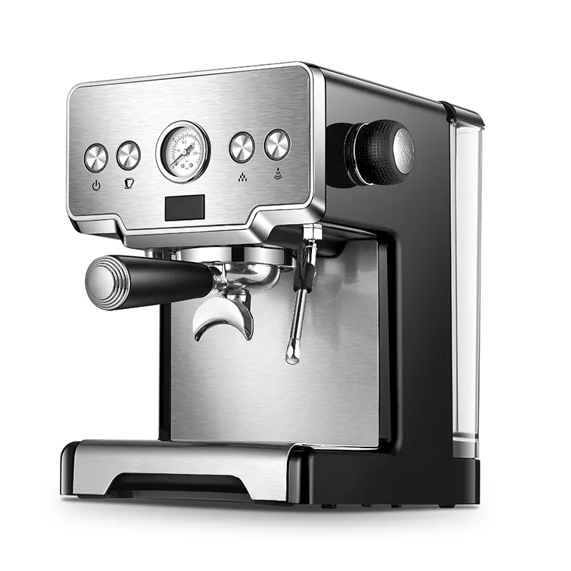 XEOLEO Commercial Espressoコーヒーメーカー1450ワットCoffee機15 Bar Espresso機Householdコーヒーメーカー温水 & Steam