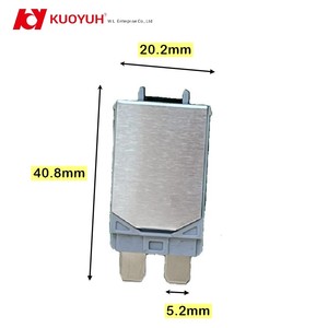 KUOYUH Serie 18, Protector de Sobrecarga de Calidad Premium, Interruptor de Circuito de un Solo Polo y un Solo Contacto, de Plástico para Automoción - Product Image 5