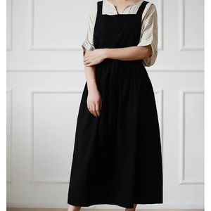 Hàn Quốc Cotton Cotton Tạp Dề Bắc Âu Ăn Mặc Cho Phụ Nữ Với 2 Túi Cho Cửa Hàng Hoa - Product Image 2