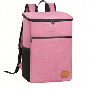New Waterproof Large Capacity Fresh-Keeping Thick Aluminum Foil Outdoor Insulation Picnic Ice <b>Cooler</b> Pack Lunch Bag <b>Backpack</b> - Product Image 1