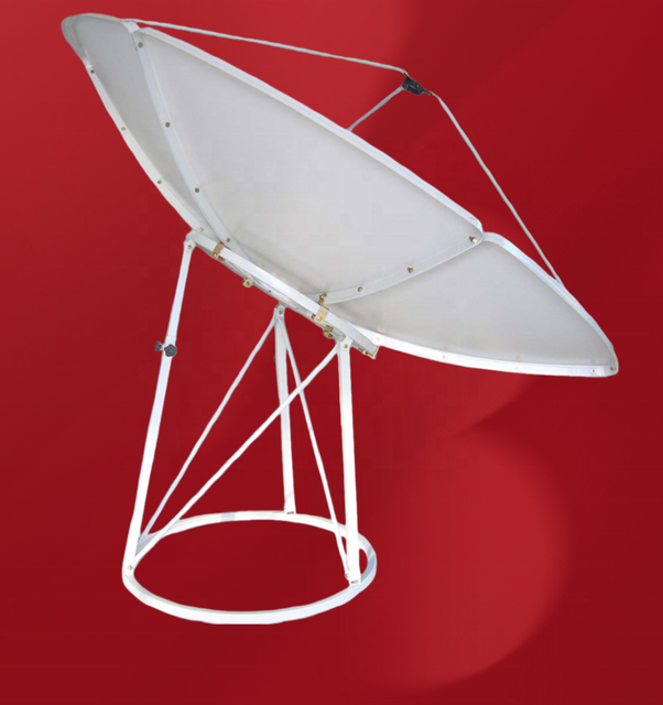 10 Years+ Anti-rust Steel C Band 210cm Durable Outdoor Satellite Dish Antenna with Ground Mount From Hebei Sanwei Factory