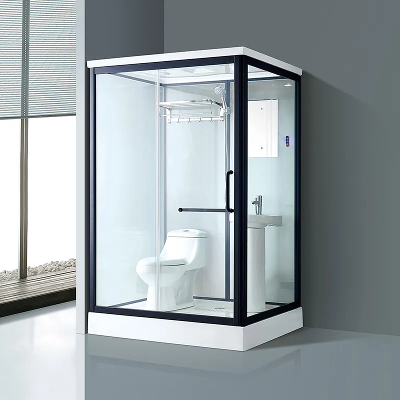 Cabina doccia prefabbricata multifunzione di lusso kmry per uso bagno con wc e doccia