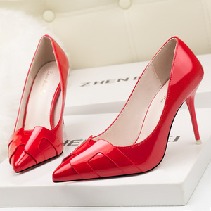<span class=keywords><strong>Scarpe</strong></span> con <span class=keywords><strong>Tacco</strong></span> Alto da Donna, Décolleté Eleganti a Punta con <span class=keywords><strong>Tacco</strong></span> Sottile in Raso, <span class=keywords><strong>Scarpe</strong></span> Femminili alla Moda Nere e <span class=keywords><strong>Nude</strong></span> - Product Image 1