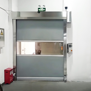 Volets de garage directs d'usine Volets roulants automatiques extérieurs Portes roulantes <span class=keywords><strong>à</strong></span> grande vitesse <span class=keywords><strong>à</strong></span> distance pour l'usine alimentaire - Product Image 5