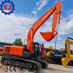 Excavadora Usada Hitachi ZX200 para Construcción Pesada, Bien Mantenida, Motor Original, Para Exportación, Buen Estado - Product Image 5