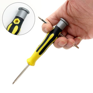 Outil combiné de réparation multifonctionnel avec fonction pivotante <span class=keywords><strong>Y</strong></span> U Plum Triangle Phillips Jeu de <span class=keywords><strong>tournevis</strong></span> 6 en 1 - Product Image 4