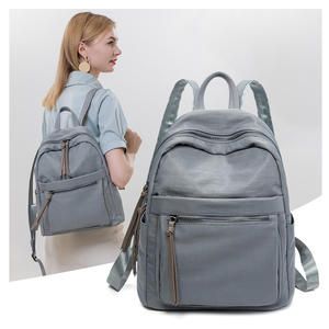 אור עמיד למים נשים תרמיל גב נגד גניבות תיק ניילון רכה עבור בנות לילה שקית נסיעה - Product Image 5