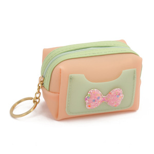 Mini bolsa de viaje Kuromi cartera bolso Hello Kitten hombro llavero mensajero My Melody mochila viaje deporte chico juguete llavero - Product Image 5