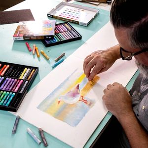 モンマルト エクストラソフト オイルパステル マカロンカラー 26色 クレヨンセット 子供用お絵描き - Product Image 1