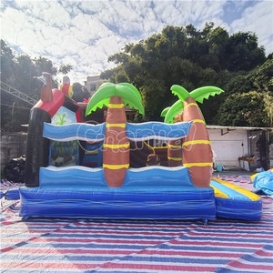 Gonflable Bateau Pirate Gonflable Videur et Combo Toboggan <span class=keywords><strong>Île</strong></span> Pirate Gonflable Combo - Product Image 5