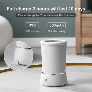 Limpiador inteligente automático de pies para mascotas, Control de un botón con lavadora de engranajes suaves, recarga de pata de perro, taza limpiadora de patas de silicona para perros y Mascotas - Product Image 6