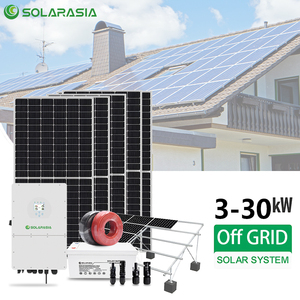 <b>Solar</b> Energy Hybrid on OFF Grid System Full <b>Kit</b> 30kw Storage Complete for Residential Use 3kw-30kw <b>Solar</b> System-003 Built-in MPP - Product Image 3