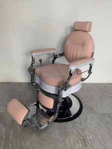 Nouveau design de salon de coiffure rose pour hommes dédié aux cheveux personnalisés de salon de coiffure - Product Image 6