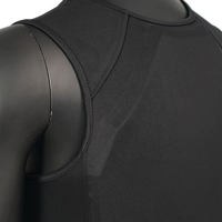 Gilet tactique doux caché Tj-outdoors, léger et confortable à porter dissimulé sous le t-shirt pour une protection discrète