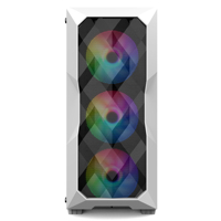 AntarcChill PC Cooling Server Case Cor Sair ATX Chassis Water Cooling White/Black 120mm Fans Gaming Computer Case