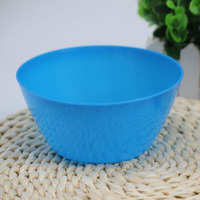 Kleurrijke plastic schaal voor snacks, salades & fruit, BPA-vrij, milieuvriendelijk, duurzaam, stapelbaar, niet-toxisch