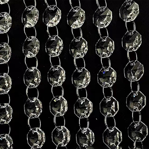 Phòng khách hiện đại vàng sàn đứng ánh sáng Chrome Shining Rèm hình sang trọng K9 Bead pha lê Đèn sàn - Product Image 6